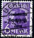 Overprint: Sowjetische Besatzungs Zone