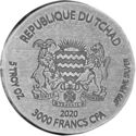 3,000 CFA Francs (Egyptian Relic Series - Chariot of War)