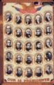 Kandel Postcard - Pictures of Our 25 Presidents