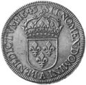 1 Ecu (Louis XIII. Piefort. A - Paris)