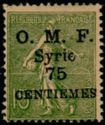 Type Semeuse overprint and Syrian surcharge