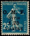 Type Semeuse overprint and Syrian surcharge