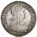 1 Ecu (Louis XIV. BD - M - Navarre and Bearn. Morlaas)