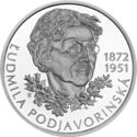10 Euro (150th anniversary of the birth of Ľudmila Podjavorinská)