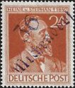 American-British-Soviet Occ. (Trizone) Mi:963a - overprinted