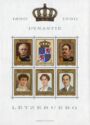Dynasty Lëtzebuerg, 1890-1990 souvenir sheet
