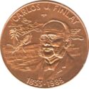 1 Peso (physician pioneer Carlos J. Finlay)