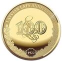 2.50 Dollars (100th Anniversary - Latvian Lats)