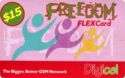 Freedom FLEXCard 15$