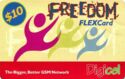 Freedom FLEXCard 10$