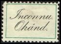 Sverige inconnu okand official seal