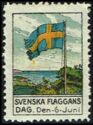 Sweden 1919 Sverige Svenska Flaggans Dag Den 6 Juni