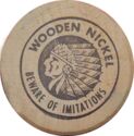 Wooden Nickel-Beware of imitations/Ohio Valley-1956-1966