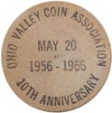 Wooden Nickel-Beware of imitations/Ohio Valley-1956-1966