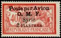 Type Merson overprinted and Syrian surcharge