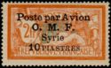 Type Merson overprinted and Syrian surcharge