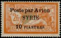 Type Merson overprinted and Syrian surcharge