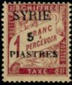 Type Duval overprinted with Syrian surcharge