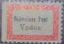 Corporate mail stamp 3 sides perforated