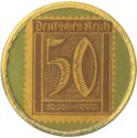 50 Pfennig (J.P.W. Eigen)