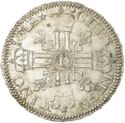 1 Ecu (Louis XIV. - K - Bordeaux)