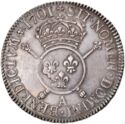 1 Ecu (Louis XIV. Badges - A - Paris)