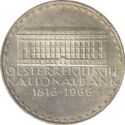 50 Schilling (150th Anniversary of the National Bank)