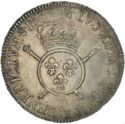1 Ecu (Louis XIV. Badges - T - Nantes)