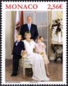 Official Portrait of Royal Family of Monaco