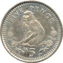 5 Pence (Barbary Ape)