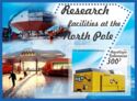 Research facilities at the North Pole