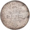 1 Ecu (Louis XIV. 8L's - & - Aix)