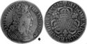 1 Ecu (Louis XIV. Three crowns - A - Paris)