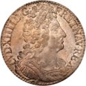 1 Ecu (Louis XIV. Three crowns - B - Rouen)