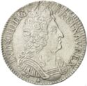 1 Ecu (Louis XIV. Three crowns - N - Montpellier)