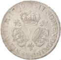 1 Ecu (Louis XIV. Three crowns - V - Troyes)