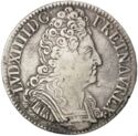 1 Ecu (Louis XIV. Three crowns - X - Amiens)