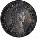 1 Ecu (Louis XV Vertugadin - G - Poitiers)