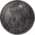 1 Ecu (Louis XV Vertugadin - G - Poitiers)
