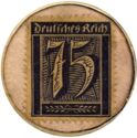 75 Pfennig (Heinr. Idelberger)