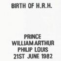 Birth of Prince William of Wales Souvenir Sheet 2
