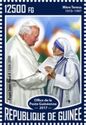 Mother Teresa (1910-1997) and Pope John Paul II