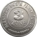 Bermuda Bus & Ferry Token - 3 Zone