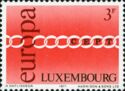 Europa Chain (3 Fr. Background red)
