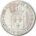 1 Ecu (Louis XV - R - Orléans)
