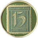 15 Pfennig (Schuh-Wertheim)