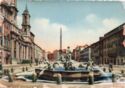 Rome. Navona Square and Fountain