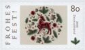 Decorative Holiday Design with Stag