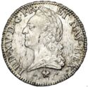1 Ecu (Louis XV. Old laureated - L - Bayonne)
