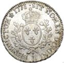 1 Ecu (Louis XV. Old laureated - L - Bayonne)